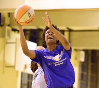 Basketball Player shooting