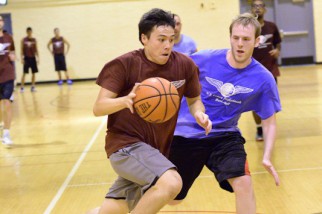 Two Basketball Players