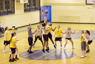 Woman's Basketball tipoff!