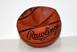 Deflated basketball