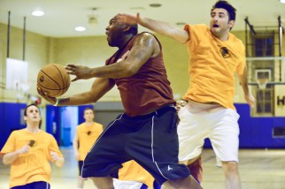 large nyc basketball league players