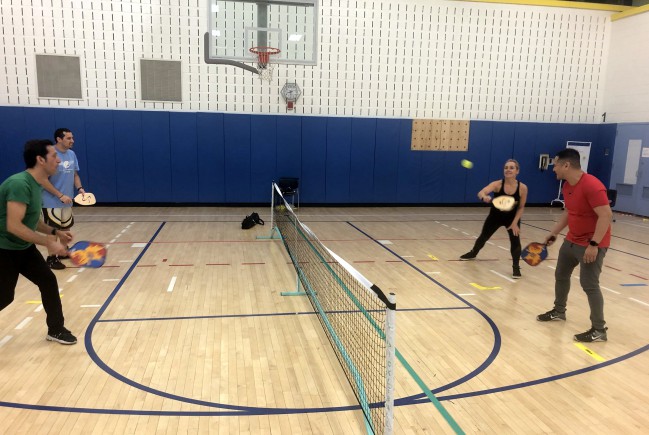 pickleball game